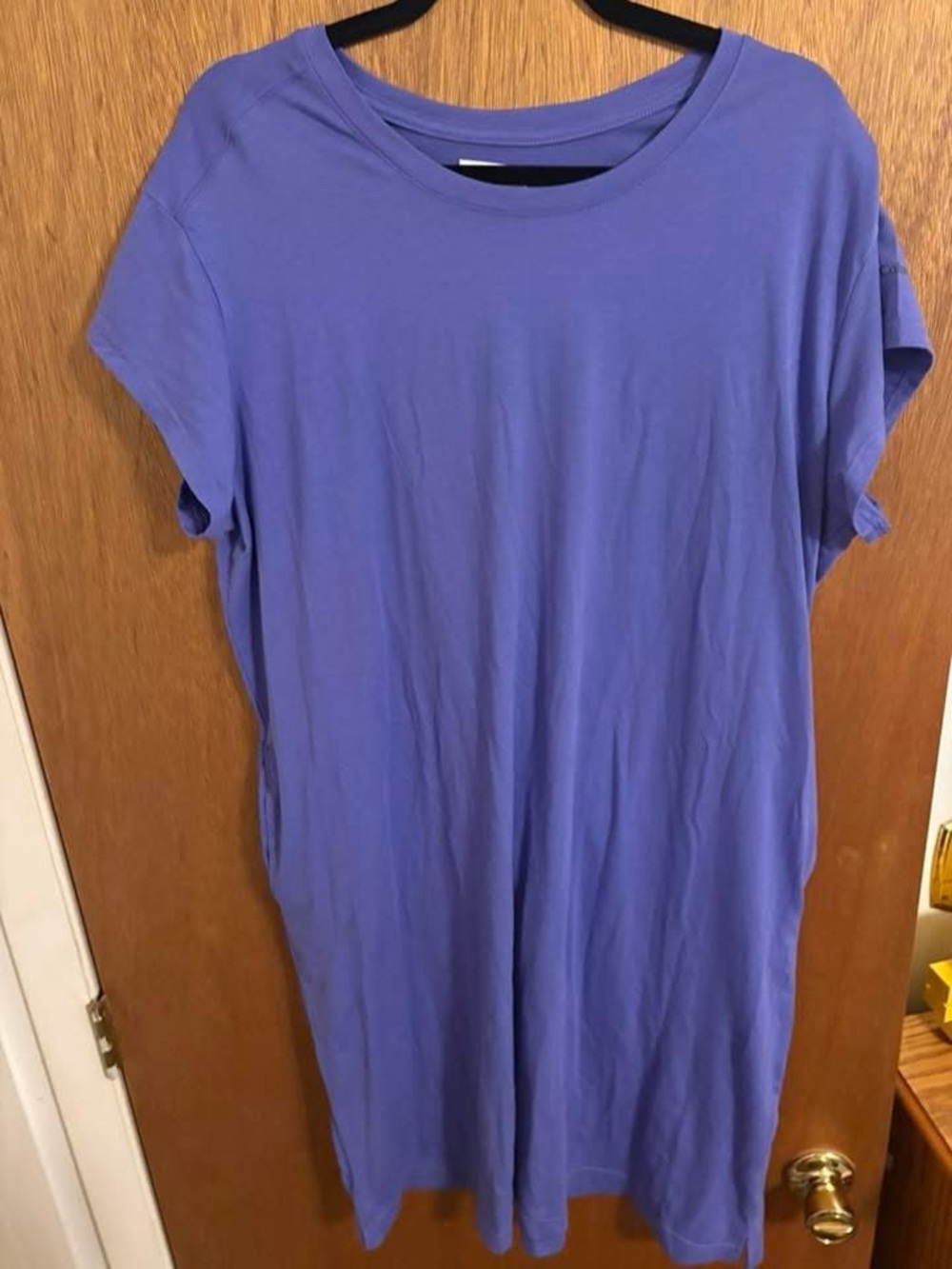 Classic Lavender T-Shirt Dress - Casual Women's Dress